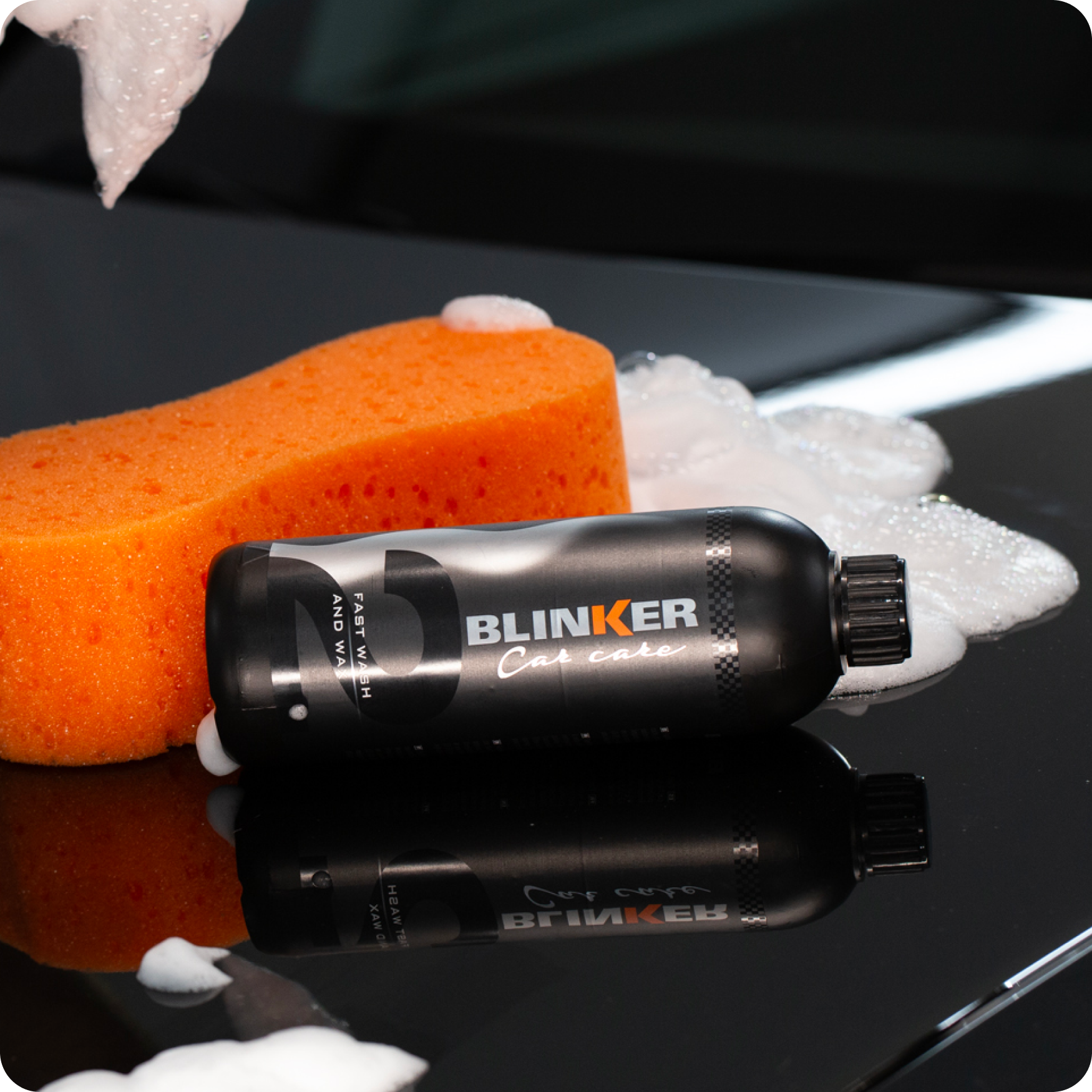 Esponja power clean orange